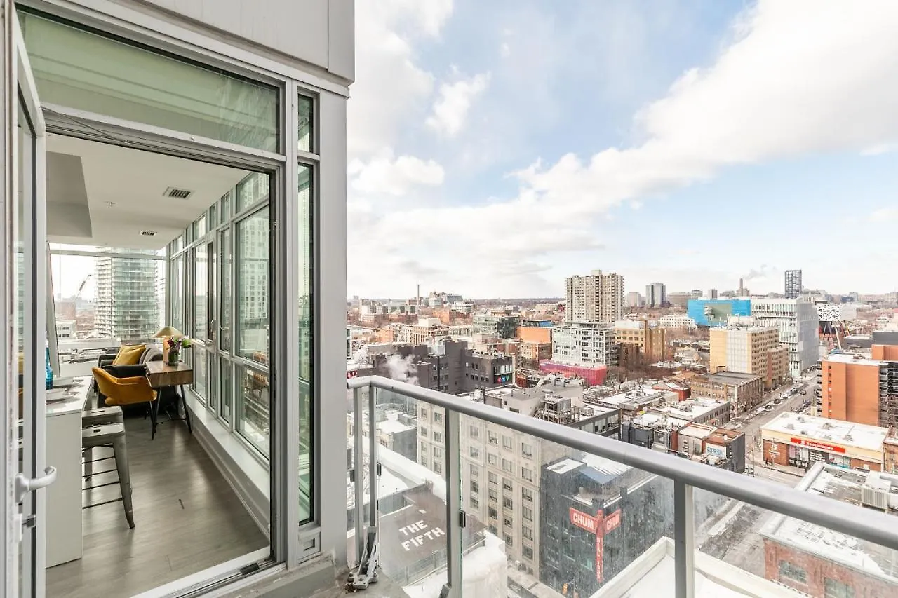 High-End 2 Bedroom Condo - Entertainment District, Downtown - City Skyline View & Balcony Toronto 0*,  Kanada